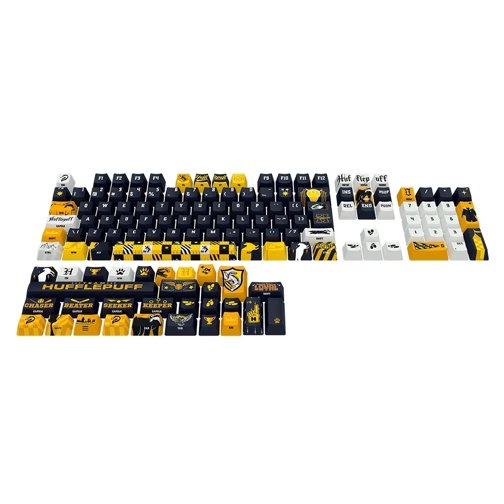 KEYCAP GAMER HARRY POTTER HUFFLEPUFF HP-943 KEYCAP GAMER HARRY POTTER HUFFLEPUFF HP-943