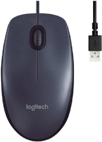 MOUSE COM FIO USB LOGITECH M90 COM DESIGN AMBIDESTRO E FACILIDADE PLUG AND PLAY - 910-007599 MOUSE COM FIO USB LOGITECH M90 COM DESIGN AMBIDESTRO E FACILIDADE PLUG AND PLAY - 910-007599