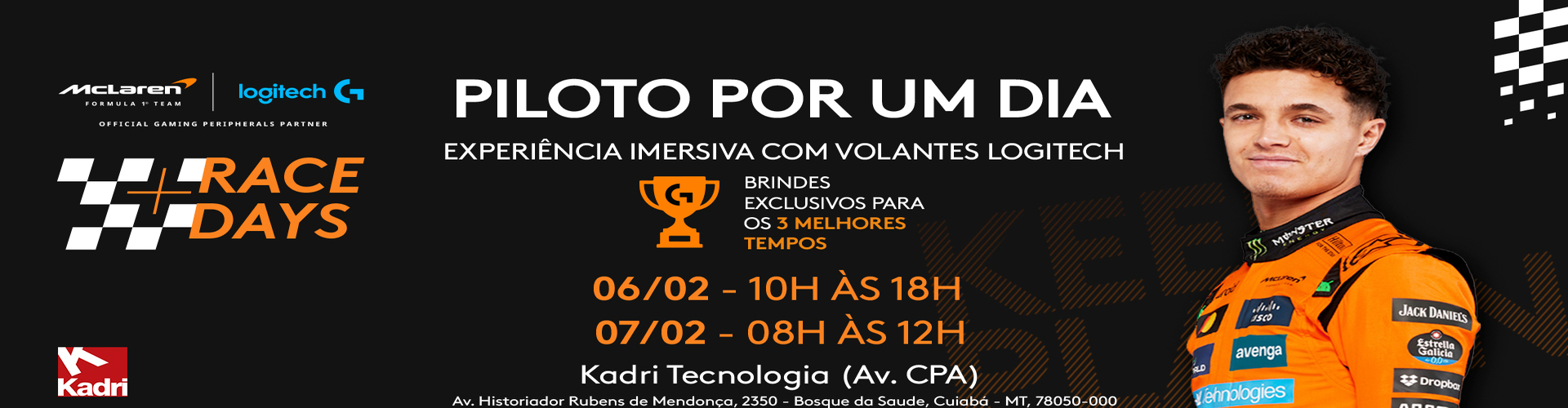 RACE DAYS - KADRI + LOGITECH