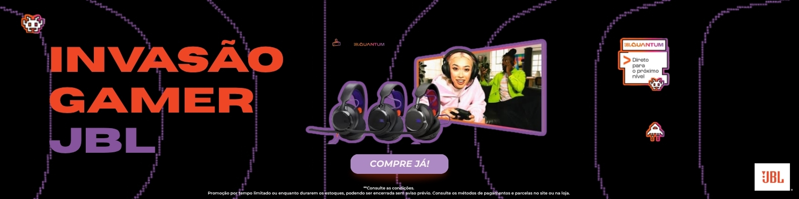 invasão gamer jbl