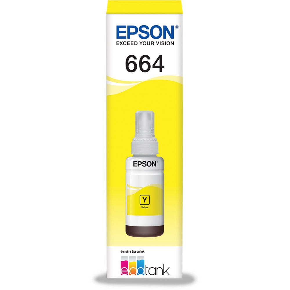 REFIL DE TINTA EPSON AMARELO T664420 70ML