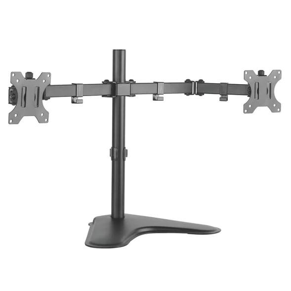 SUPORTE ARTICULADO DE MESA ELG COM REGULAGEM DE ALTURA PARA 2 MONITORES DE 17" A 32" - T1224N