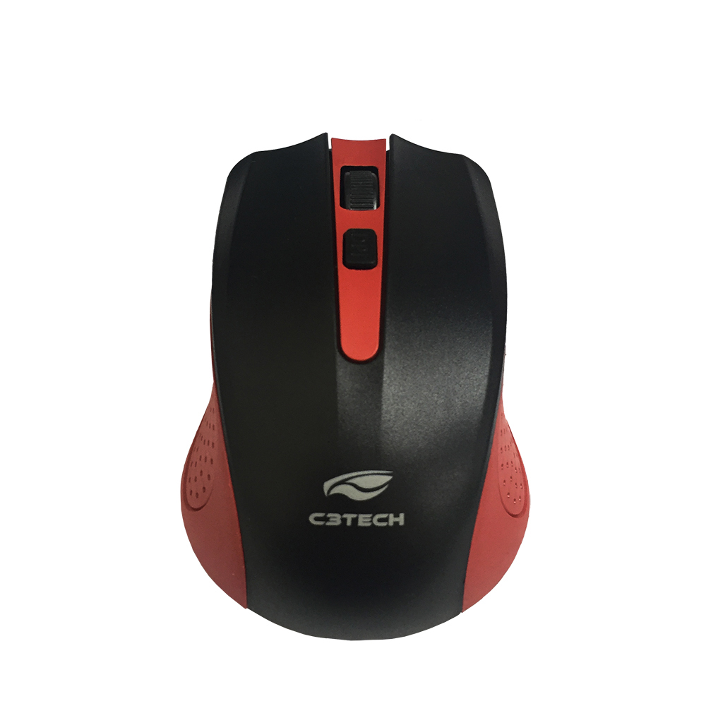 MOUSE SEM FIO M-W20 VERMELHO - C3TECH