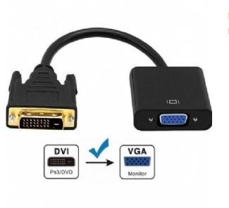 CABO CONVERSOR DVI MACHO X VGA FEMEA 20CM GVCABOS