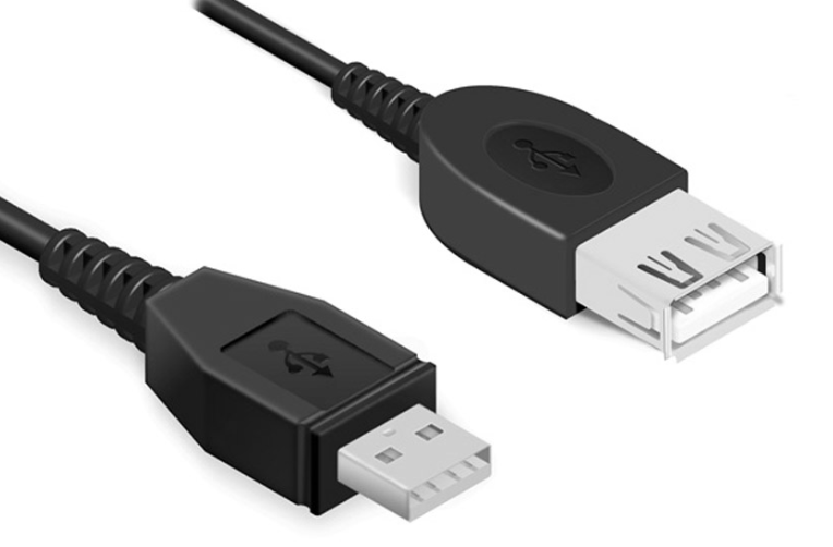 CABO EXTENSOR USB 2.0 AM/AF - 2,5 METROS