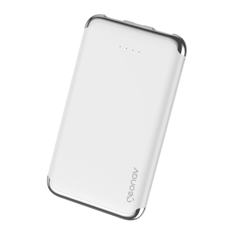 CARREGADOR UNIVERSAL PORTATIL 6000 MAH BRANCO