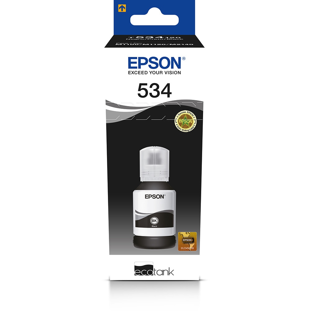 REFIL DE TINTA EPSON PRETO T534120 120ML