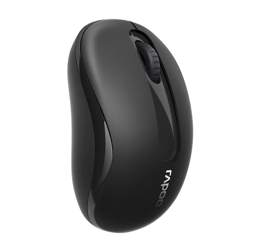 MOUSE SEM FIO M10 2.4 GHZ PRETO COM PILHA INCLUSA RA007- RAPOO