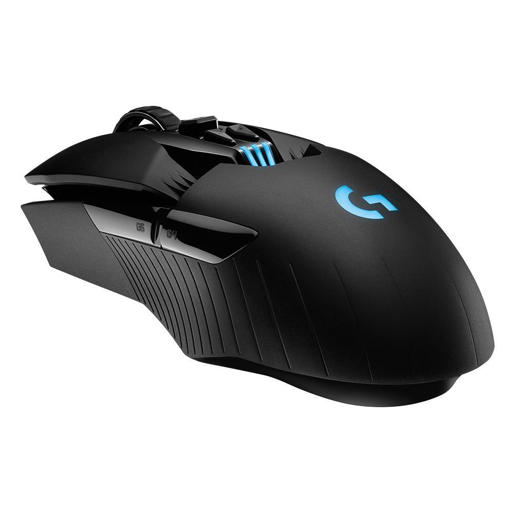 MOUSE GAMER SEM FIO LOGITECH G903 LIGHTSPEED RGB LIGHTSYNC, DESIGN AMBIDESTRO, HERO 25K, POWERPLAY