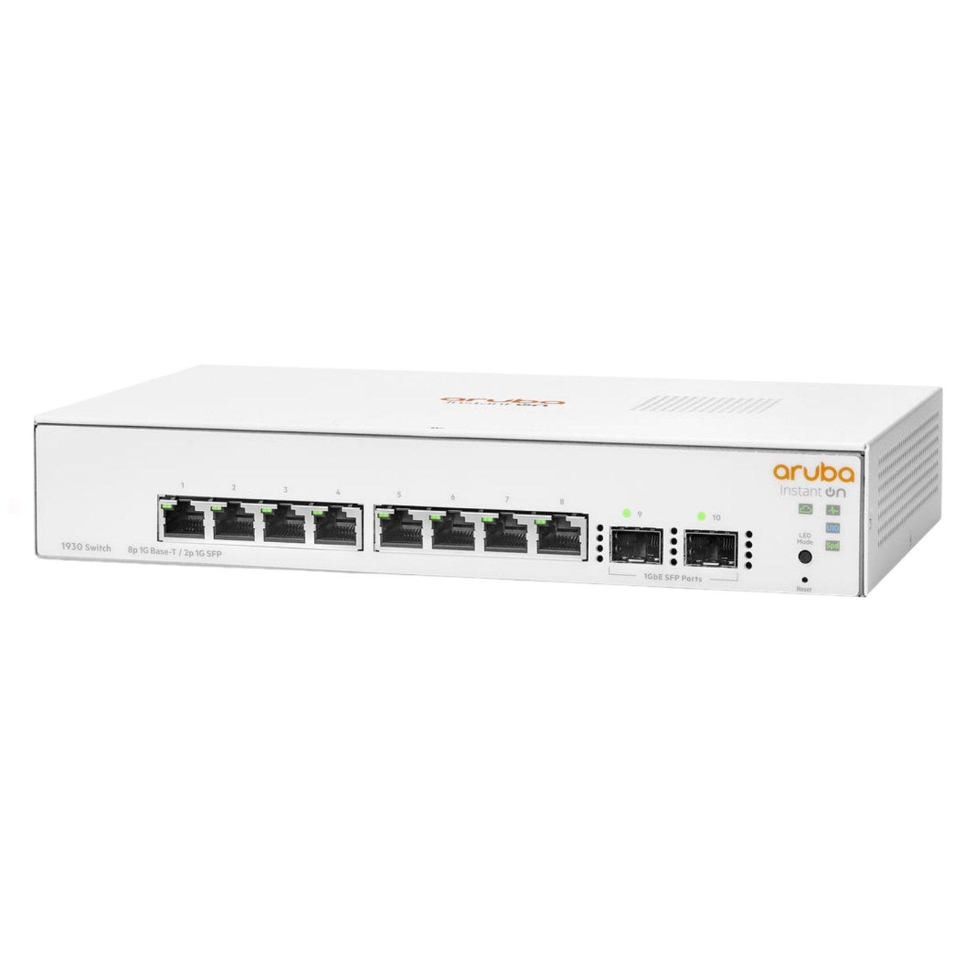 SWITCH ARUBA INSTANTON ON 1930  8P 10/100/10000 + 2 SFP