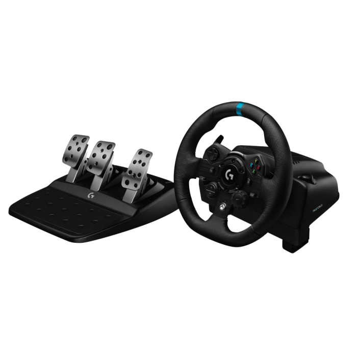 VOLANTE LOGITECH G923 PARA XBOX SERIES X/S, XBOX ONE, PC COM TRUEFORCE,PEDAIS RESPONSIVOS 941-000157