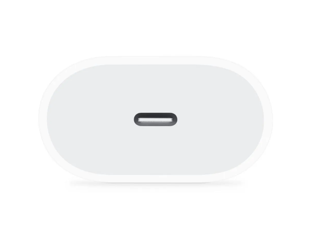 CARREGADOR USB-C DE 20W BRANCO - APPLE - MUVU3BZ/A