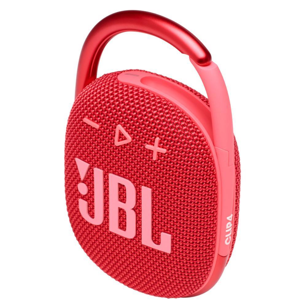 CAIXA DE SOM JBL CLIP 4 BLUETOOTH Á PROVA D'ÁGUA VERMELHO - JBLCLIP4RED