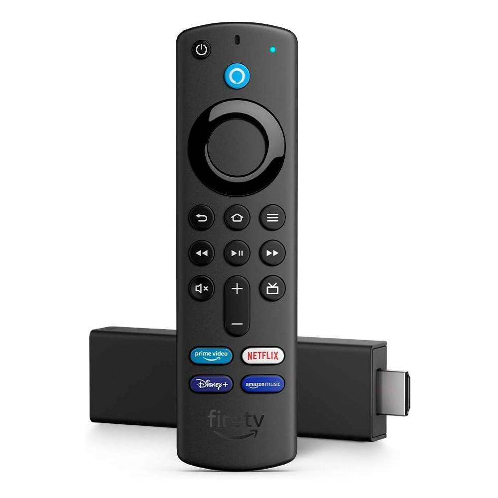 FIRE TV STICK COM CONTROLE REMOTO POR VOZ COM ALEXA (INCLUI COMANDOS DE TV) 4K