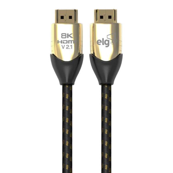 CABO HDMI VERSÃO 2.1 8K ULTRA HIGH SPEED COM ETHERNET - 2 METROS - HS8K20