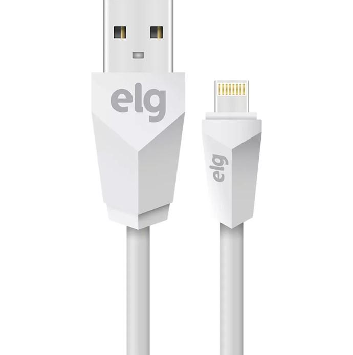 CABO USB PARA LIGHTNING ELG 2 METROS BRANCO - L820