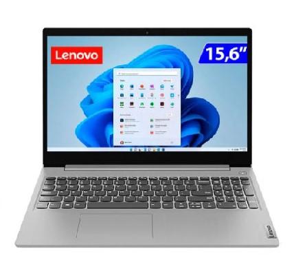 NOTEBOOK LENOVO IDEAPAD 3I I5-10210U 8GB 256GB SSD MX330 2GB 15,6" WINDOWS 11 HOME - PRATA