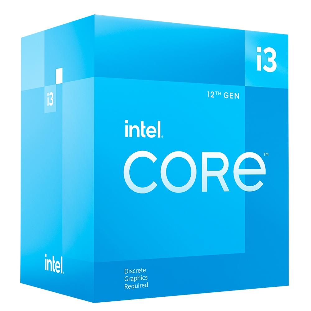 PROCESSADOR INTEL CORE I3-12100F 4-CORES, 8-THREADS, 3.3GHZ(4.3GHZ TURBO) 12MB LGA 1700 - SEM VIDEO