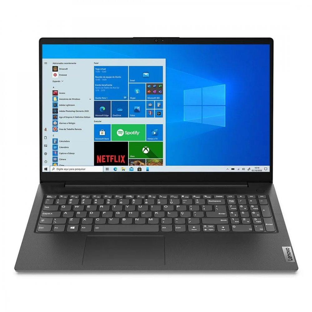 NOTEBOOK LENOVO V15 GEN 2, CORE I5-1135G7, 8GB, 256GB SSD, 15,6" FHD, WIN 10 PRO - 1 ANO ONSITE