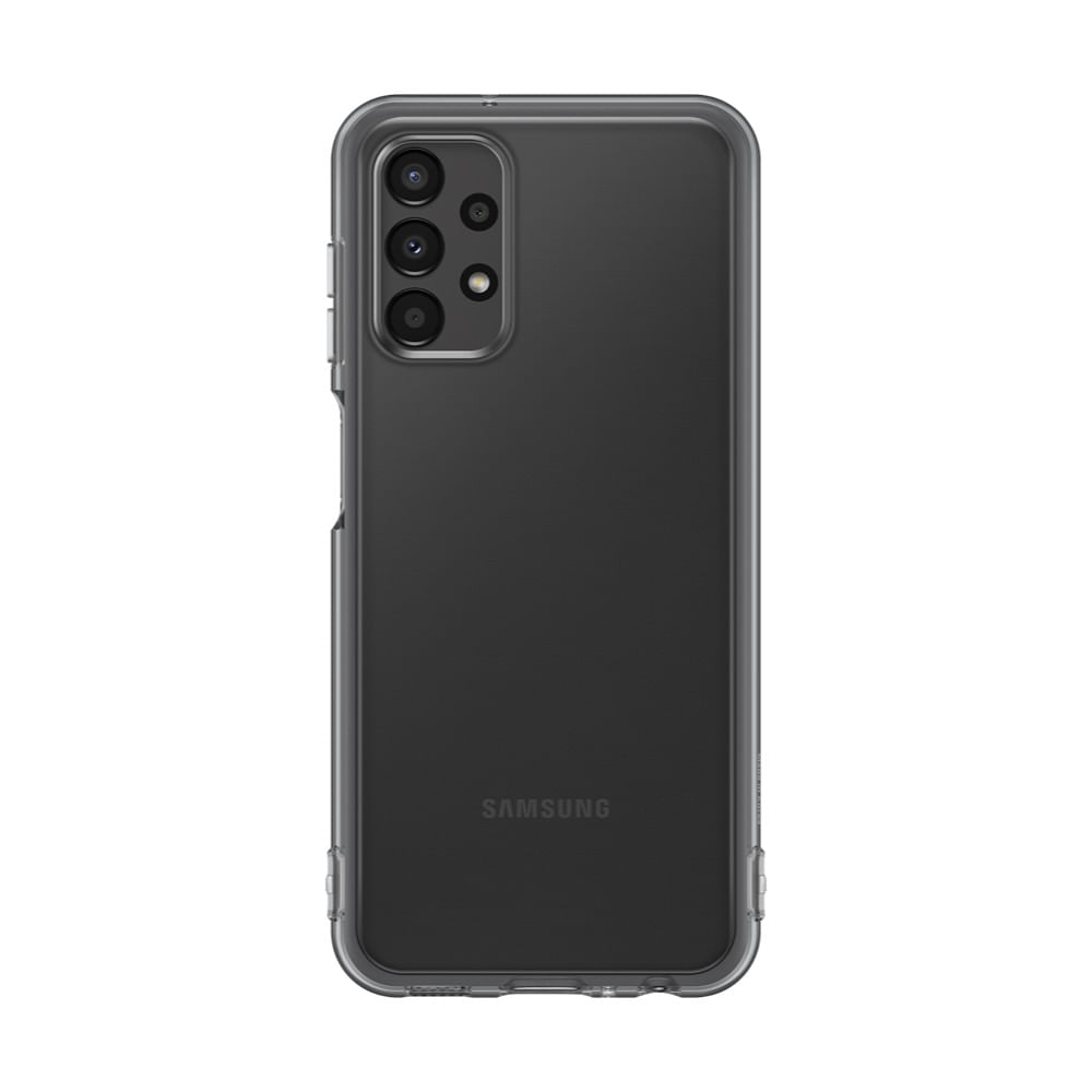 CAPA PROTETORA SOFT CLEAR GALAXY A13 PRETO