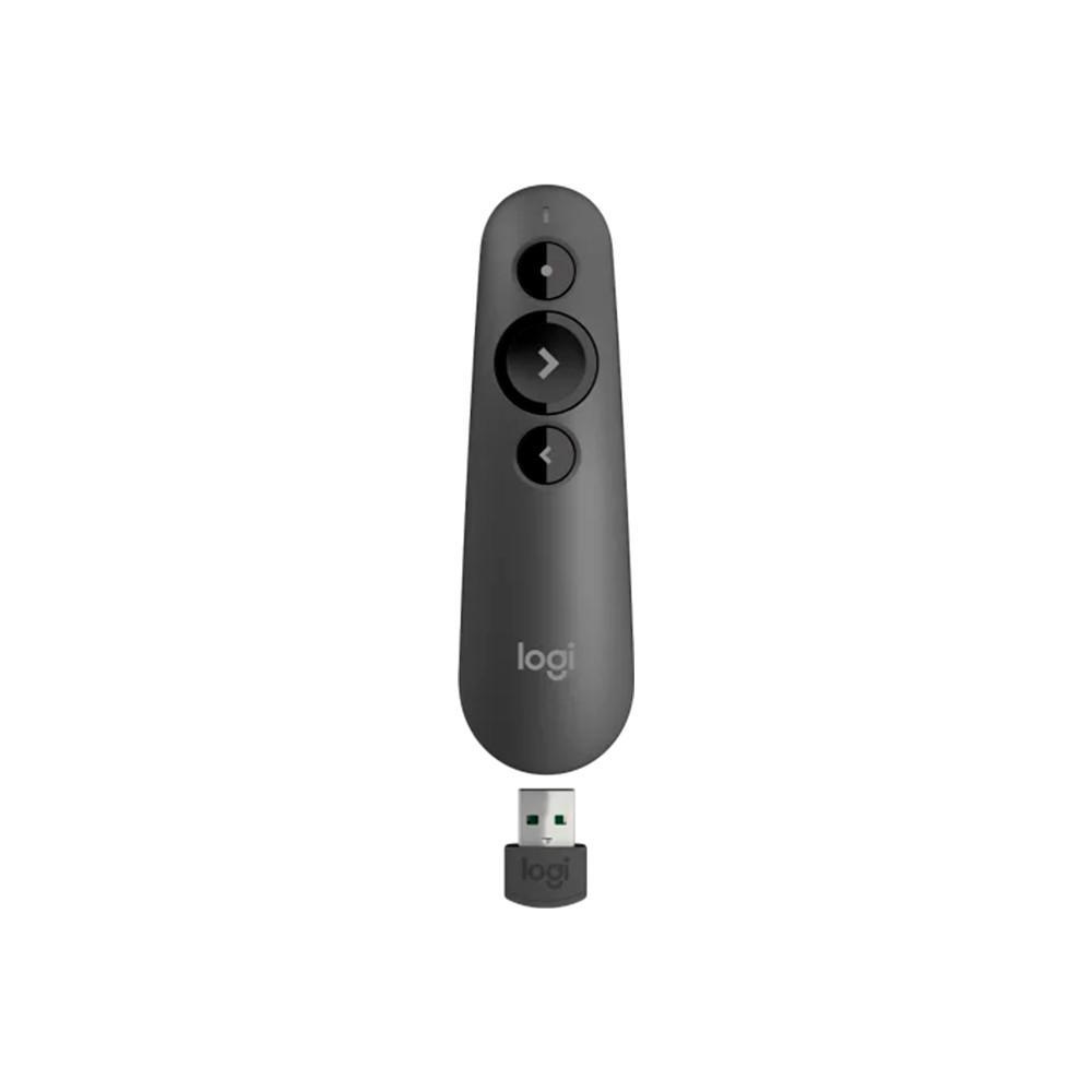 APRESENTADOR R500S SEM FIO BLUETOOTH COM LASER 20M PRETO - LOGITECH