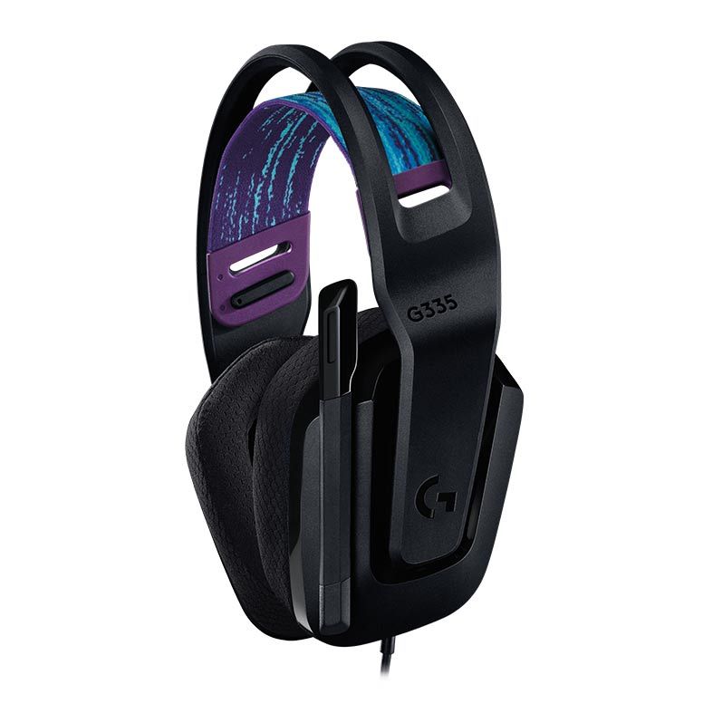 HEADSET GAMER G335 STEREO DRIVERS 40 MM MULTI-PLATAFORMA PRETO - LOGITECH