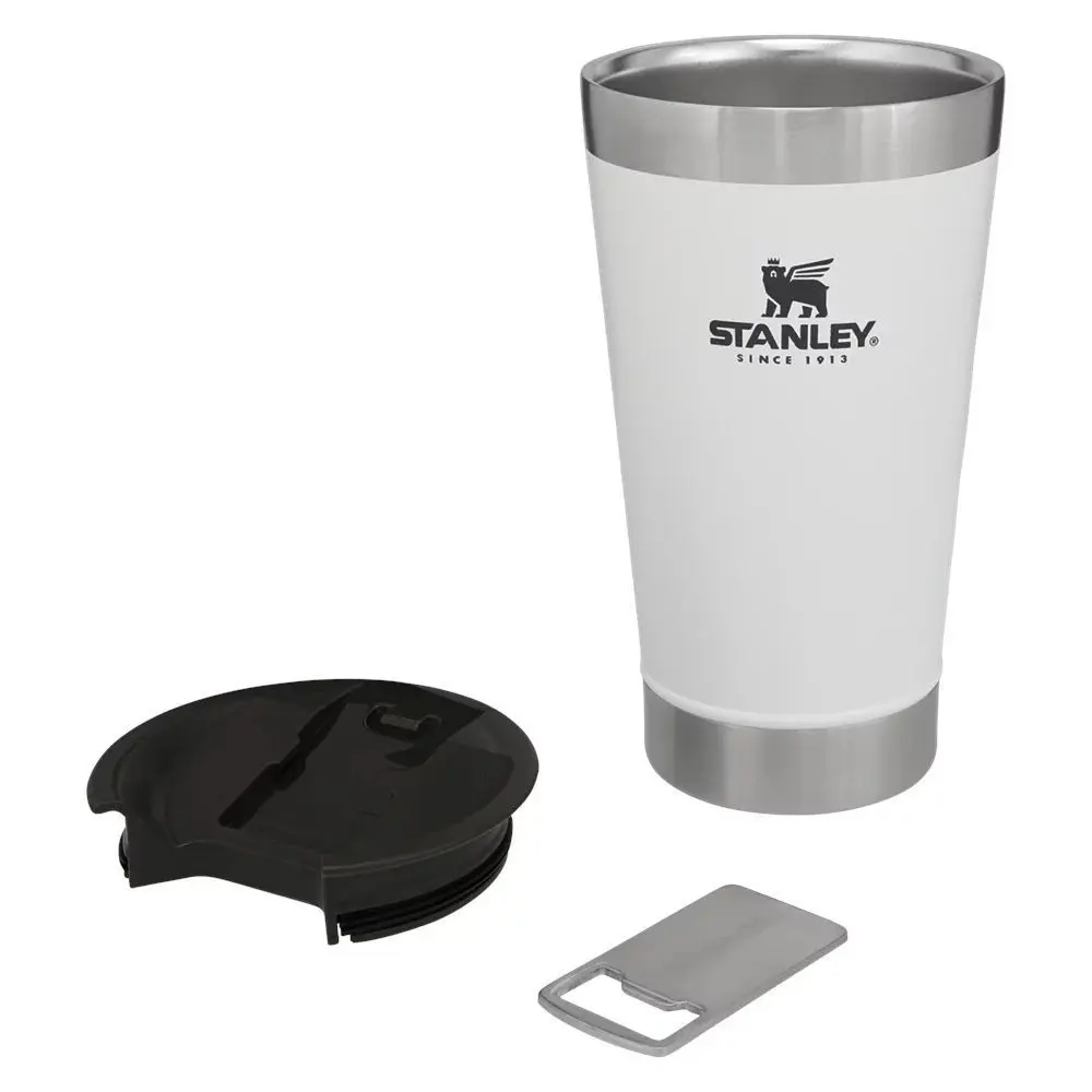 COPO TERMICO DE CERVEJA 473ML C/ TAMPA POLAR BRANCO - STANLEY