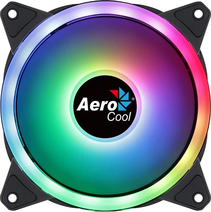 COOLER FAN P/ GABINETE AEROCOOL DUO 12 ARGB