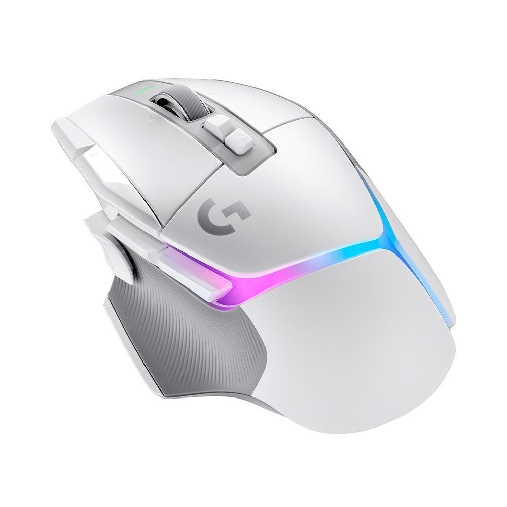 MOUSE G502 X PLUS GAMER S/ FIO RGB 13 BOTOES SWITCH BRANCO - LOGITECH