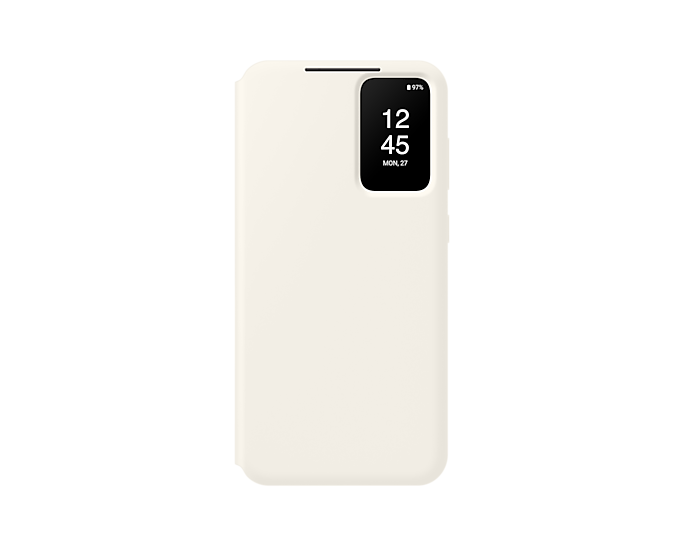 CAPA PROTETORA PARA GALAXY S23 PLUS CLEAR VIEW - CREME