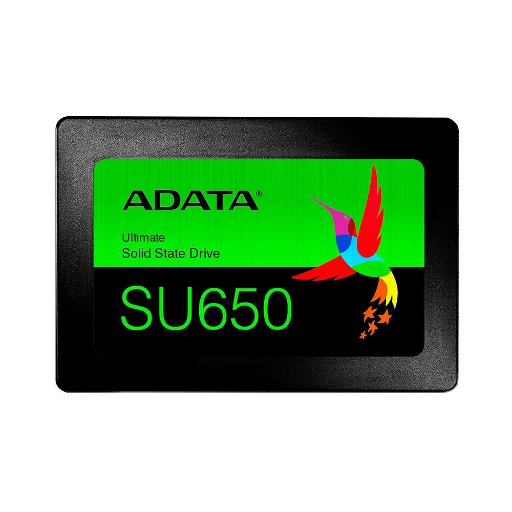 SSD SATA III 240GB SU650 LEITURA: 520MB/S E GRAVAÇÃO: 450MB/S - ADATA