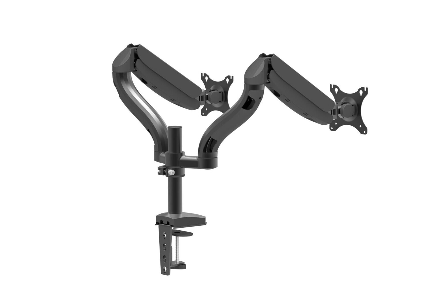 SUPORTE PARA MONITOR ARCTICUS, 2 MONITORES COM BRAÇO EXTENSOR DE MOLA A GÁS, SMG803