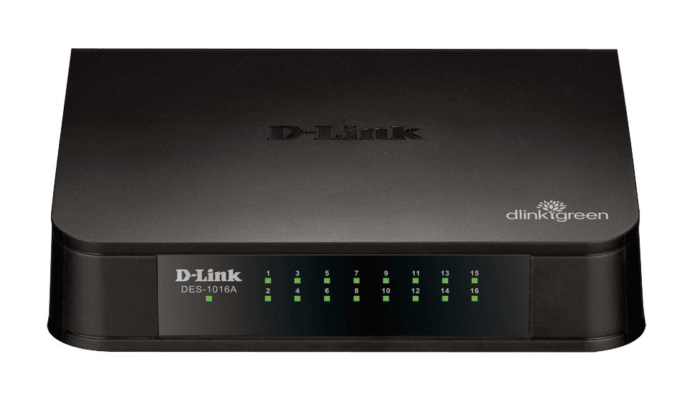 SWITCH 16P 10/100 MBPS DLINK