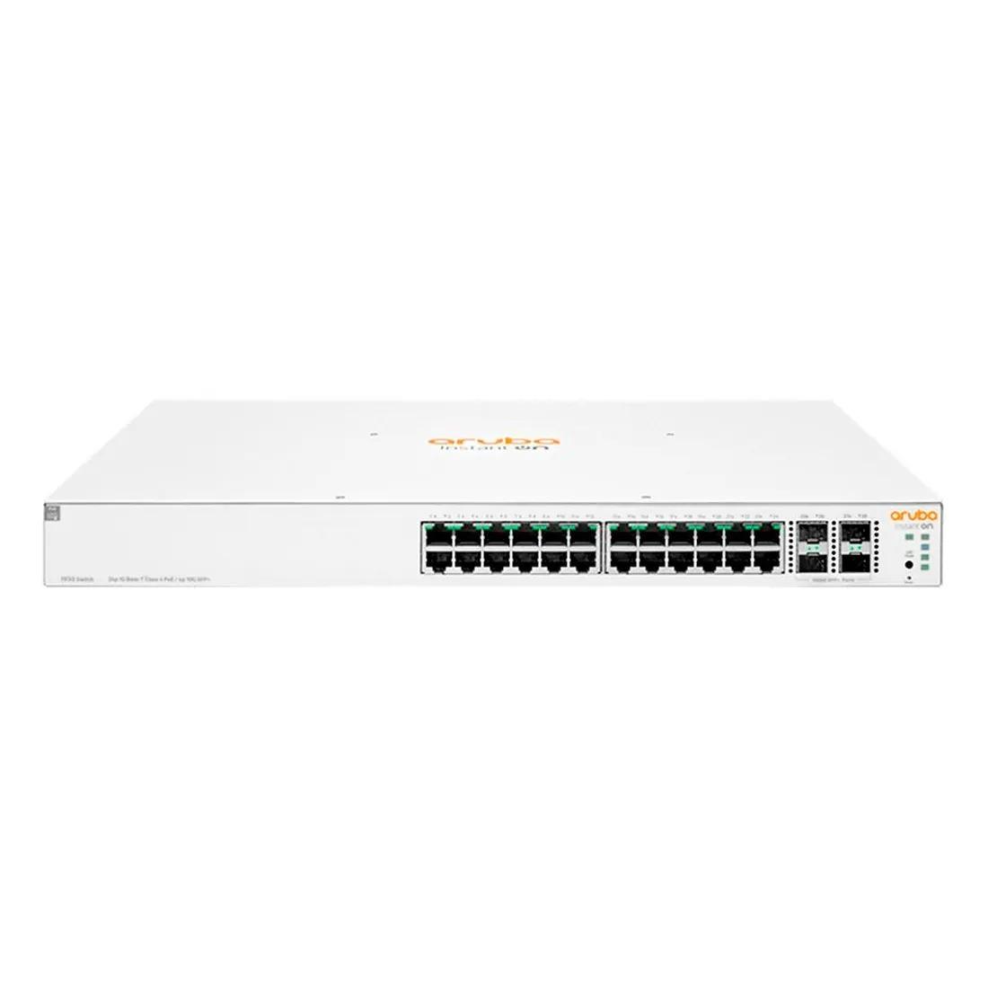 SWITCH HPE ARUBA INSTANT ON 1930 24P POE 10/100/1000 + 4SFP/SFP + 370W