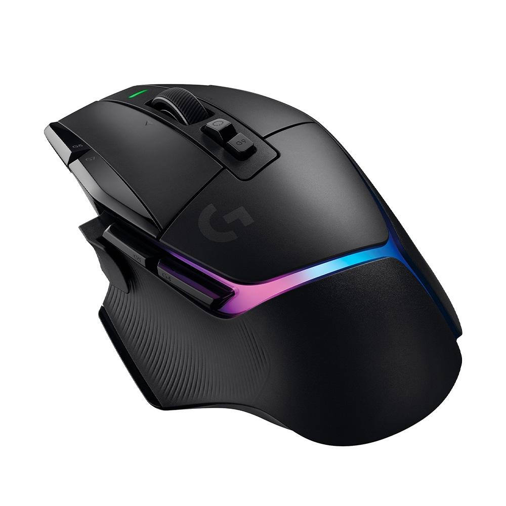 MOUSE G502 X PLUS GAMER S/ FIO RGB 13 BOTOES SWITCH PRETO - LOGITECH