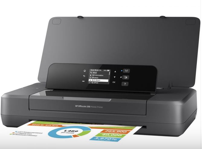 IMPRESSORA PORTÁTIL HP OFFICEJET 200