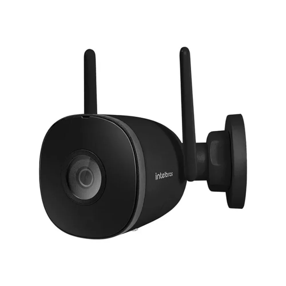 CAMERA DE VIDEO EXTERNA INTELIGENTE WI-FI FULL HD IM5 SC BLACK IP67, VISAO NOTURNA - INTELBRAS