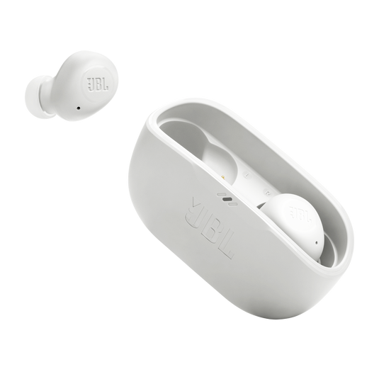 FONE DE OUVIDO JBL TWS WAVE BUDS BRANCO, BLUETOOTH 5.2, RESISTENTE A AGUA, IP54, JBLWBUDSWHT (#)