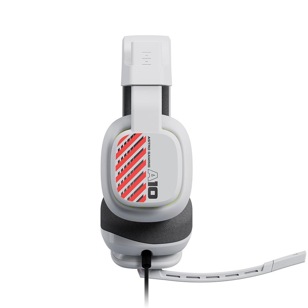 HEADSET GAMER ASTRO A10, COMPATIVEL C/  PS4, PS5 E PC- BRANCO