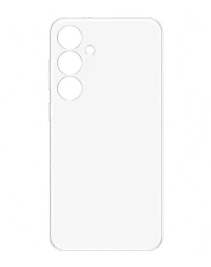 Capa protetora transparente para Samsung Galaxy S24 Plus com recorte para câmeras