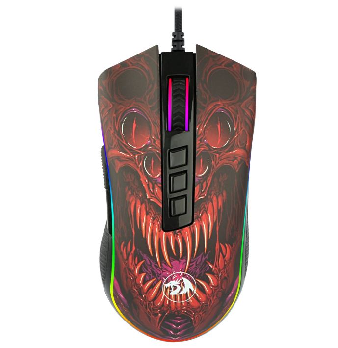 MOUSE GAMER REDRAGON INFERNAL RYU 16000DPI 8 BOTOES RGB - ID711