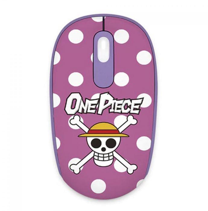 MOUSE SEM FIO AKKO SMART1 ONE PIECE 1200DPI 3 BOTOES ROXO