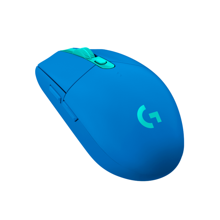 MOUSE GAMER SEM FIO LOGITECH G305 LIGHTSPEED COM 6 BOTÕES PROGRAMÁVEIS E ATÉ 12.000 DPI, AZUL