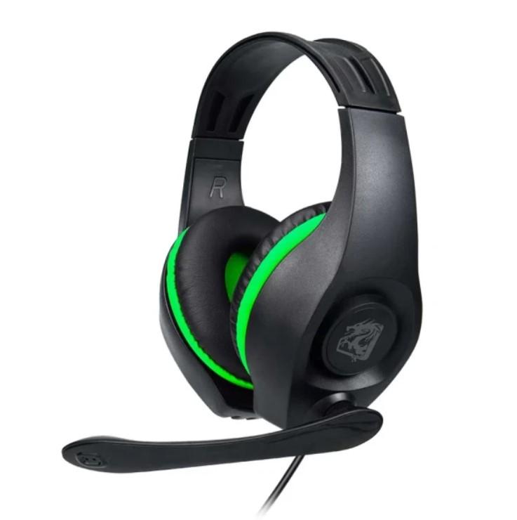 HEADSET GAMER ELG OROCHI P3 MULTIPLATAFORMA PRETO E VERDE - HGOI2