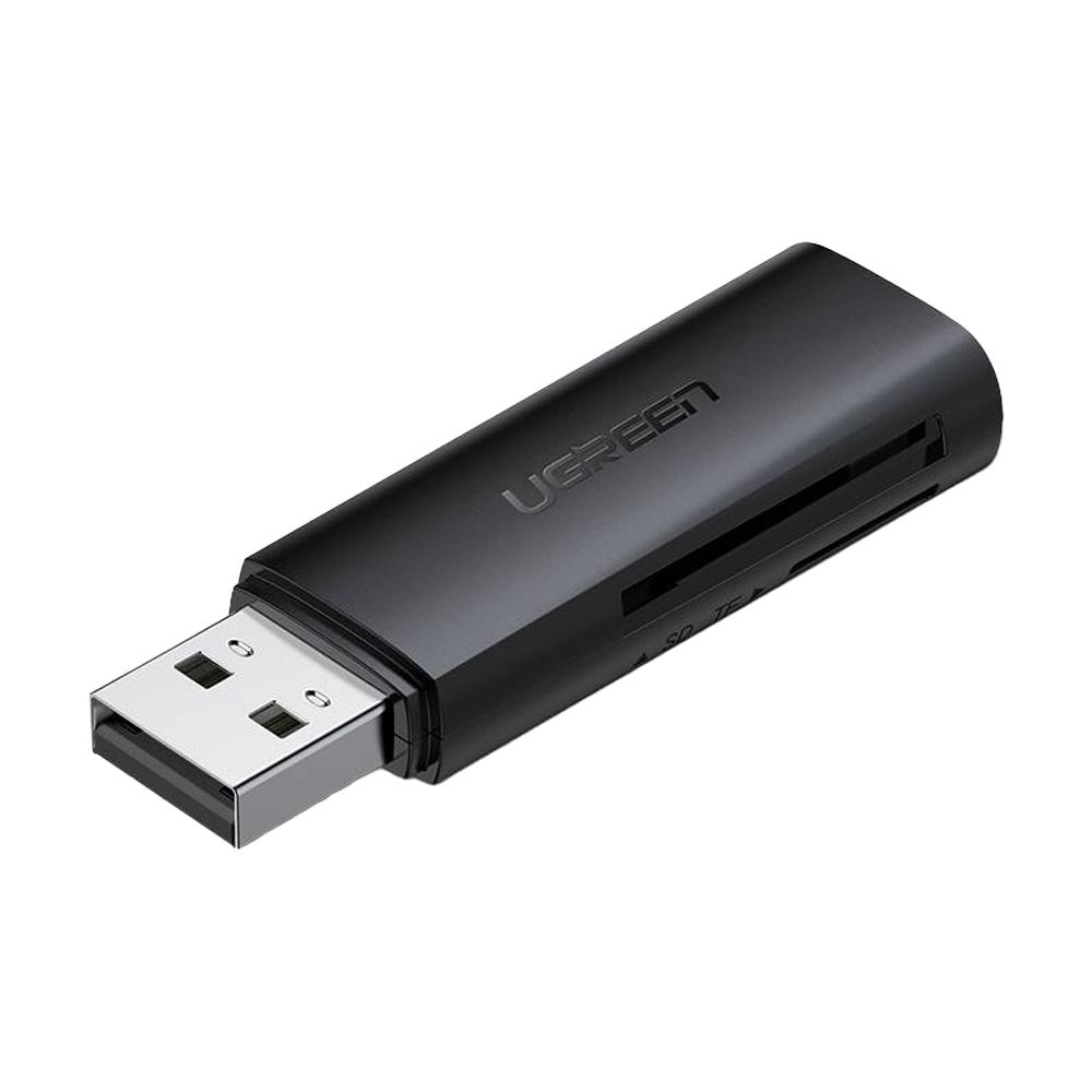 LEITOR CARTÃO DE MEMÓRIA UGREEN 2 EM 1 INTERFACE USB 3.0 - UG-60722