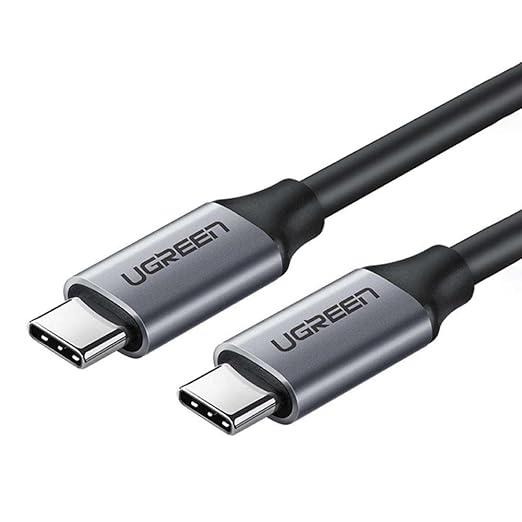 CABO TIPO USB-C PARA USB-C UGREEN  1,5M CINZA - UG-50751