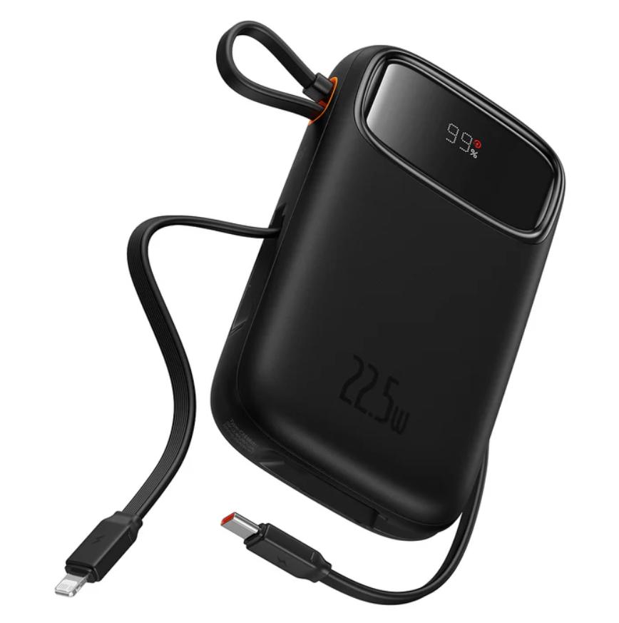 CARREGADOR PORTATIL BASEUS 10.000MAH 22.5W DISPLAY DIGITA - P10055003113-00