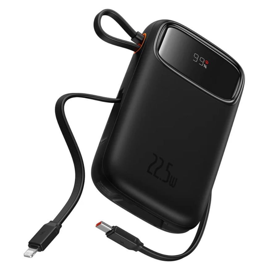 CARREGADOR PORTATIL BASEUS 20.000MAH 22.5W DISPLAY DIGITA PRETO - P10055003113-00