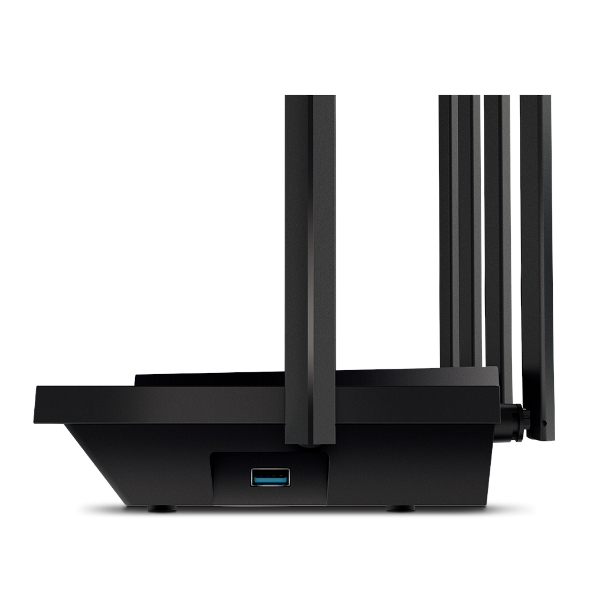 ROTEADOR WIRELESS TP-LINK ARCHER AX72, AX5400, WI-FI 6, 5400MBPS, DUAL BAND, 6 ANTENAS, GIGABIT