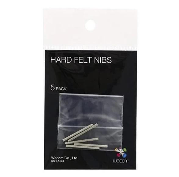 PONTAS HARD FELT NIBS PARA CANETAS WACOM, COM 5 UNIDADES  – ACK20003